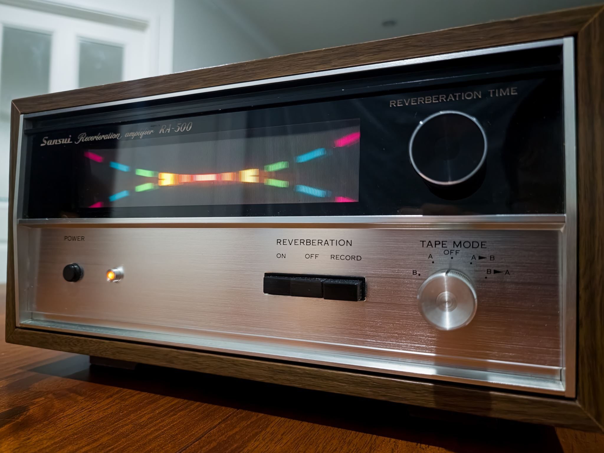 Unidad de reverberación Sansui RA-500: ¡REPARADA Y SUENA INCREÍBLE!