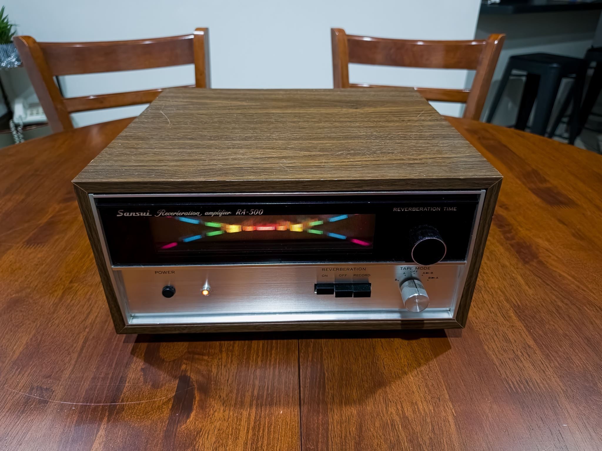 Unidad de reverberación Sansui RA-500: ¡REPARADA Y SUENA INCREÍBLE!