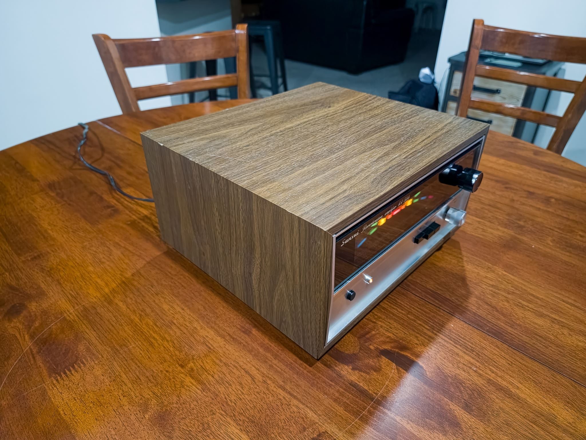 Unidad de reverberación Sansui RA-500: ¡REPARADA Y SUENA INCREÍBLE!