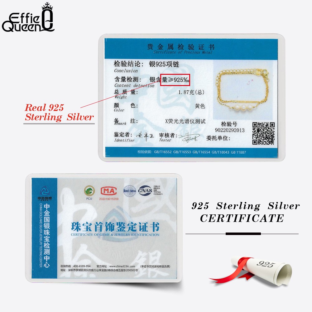 Collar con colgante de perla barroca bañado en oro de 14 quilates EFFIE QUEEN