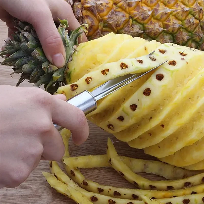 Pelador de piña de acero inoxidable fácil de usar