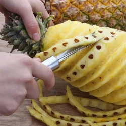 Pelador de piña de acero inoxidable fácil de usar