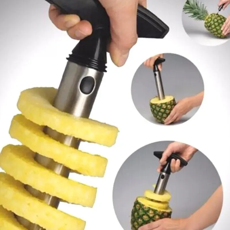 Pelador de piña de acero inoxidable fácil de usar