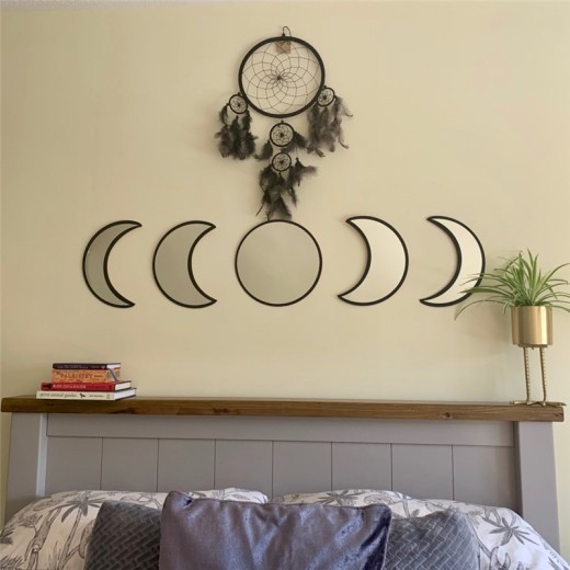 Espejo de maquillaje para decorar el dormitorio del hogar