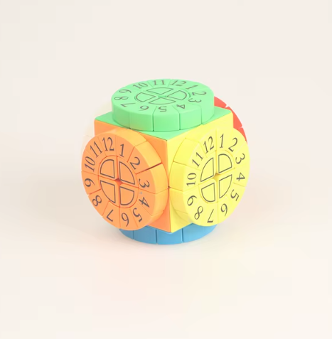 Máquina del tiempo 3x3x3, rompecabezas para aliviar el estrés, educación profesional, competición de velocidad suave, juguete para niños, regalos