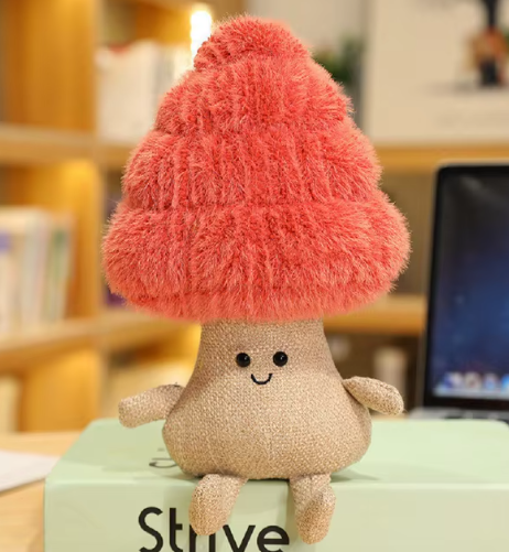 Serie Fun Pot: Plantas de peluche de bambú de la suerte/árbol de barba de dragón, peluches, juguetes de decoración suave, muñeco de árbol del dinero, almohada en maceta