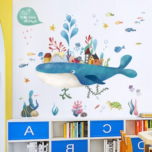 Pegatinas de pared para la mesita de noche, papel pintado creativo autoadhesivo para sala de estar