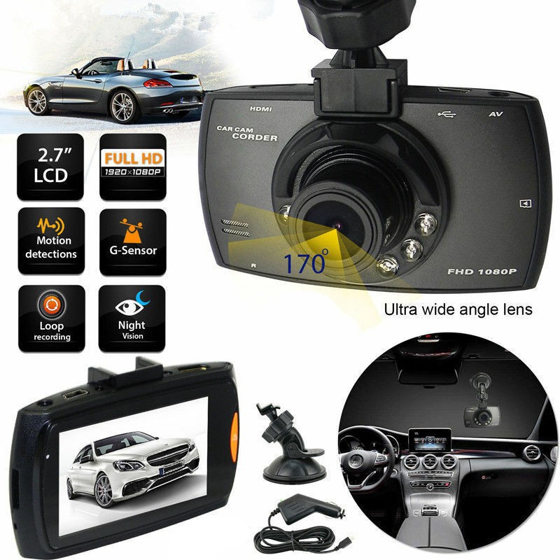 Cámara DVR para coche, HD, 2,2 pulgadas, LCD, 1080P, videograbadora, visión nocturna, JHP-Best
