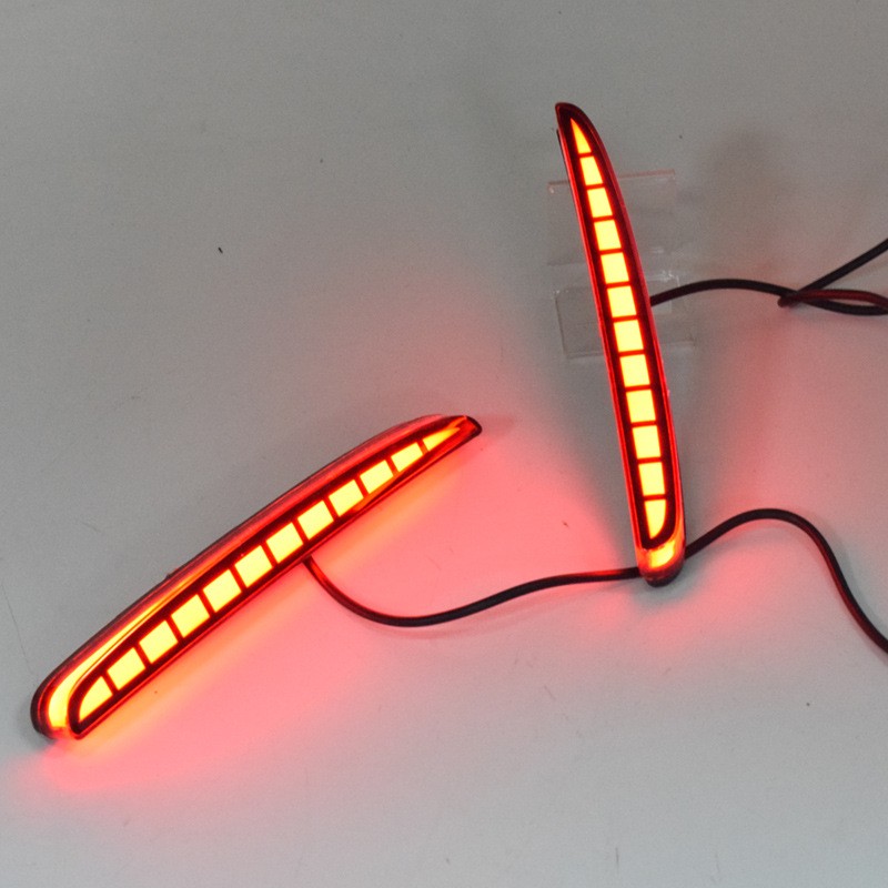 18 luces de parachoques traseras modificadas para Civic Hatchback