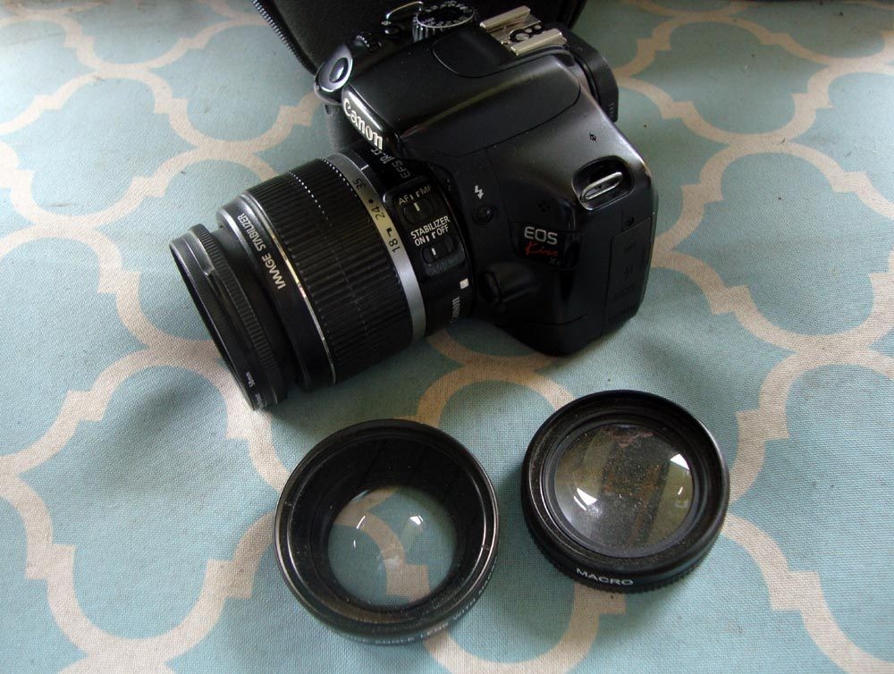 Canon EOS 550D con objetivos 3x y accesorios | AFTERPAY