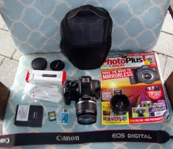 Canon EOS 550D con objetivos 3x y accesorios | AFTERPAY
