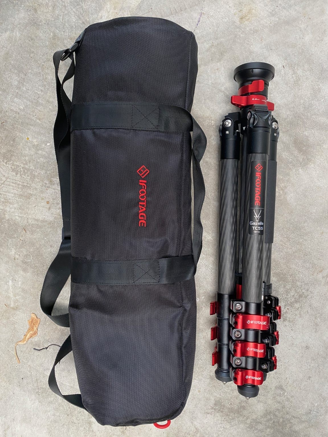 Trípode iFootage Gazelle TC5S - Fibra de carbono