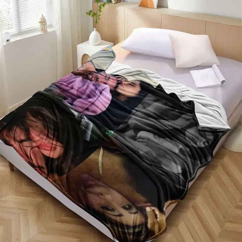 Manta de franela con foto personalizada