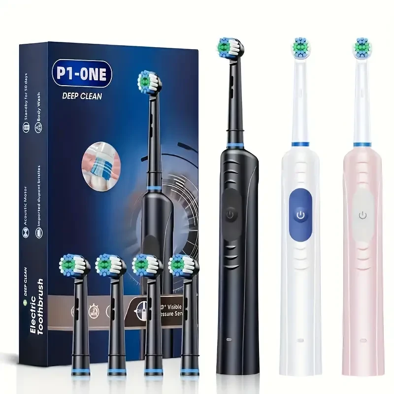Cepillo de dientes eléctrico recargable para adultos
