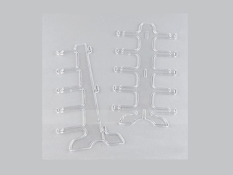 Expositor para 5 pares de gafas de sol acrílicas, soporte para tienda minorista
