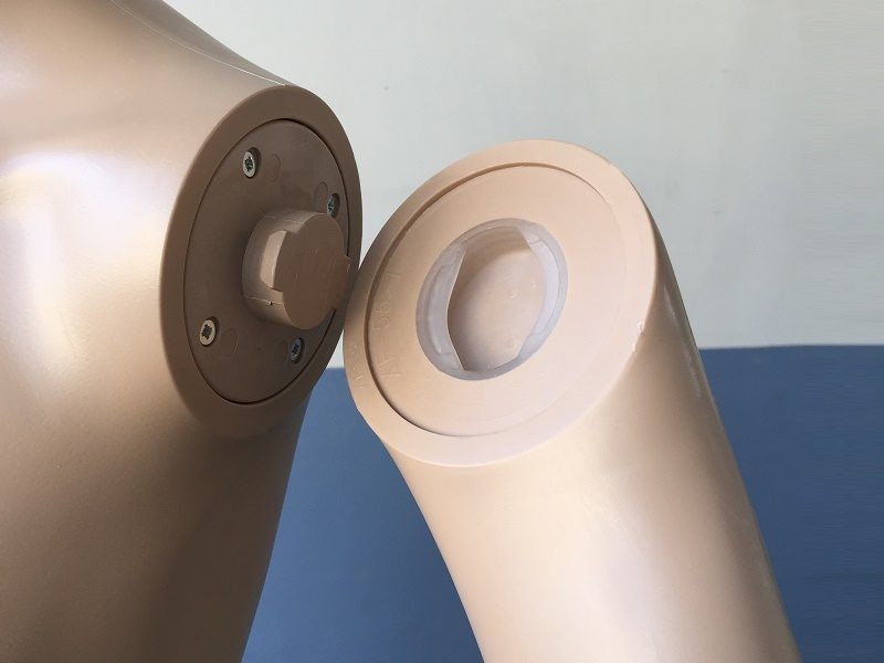 Base de soporte de metal para maniquí femenino de 175 cm