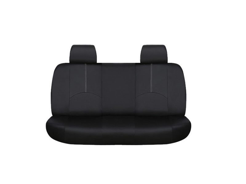 Funda de asiento de coche de cuero PU para 5 plazas, juego completo, protector de cojín delantero y trasero