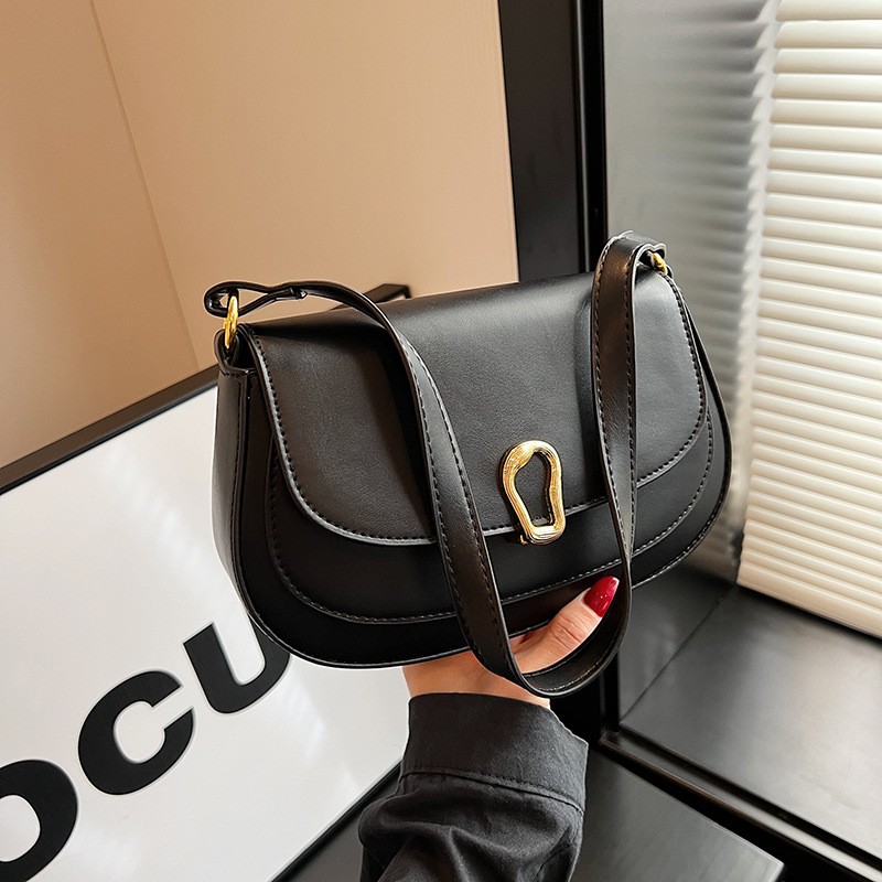 Bolso de mujer minimalista de invierno de un solo hombro de alta calidad