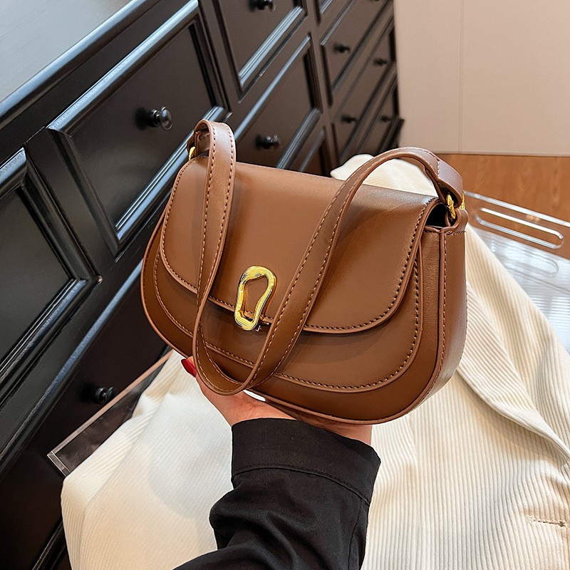 Bolso de mujer minimalista de invierno de un solo hombro de alta calidad
