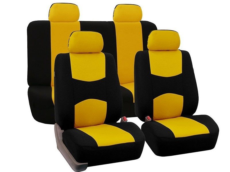 Fundas de asiento para coche, SUV, furgoneta de 5 plazas, juego completo - Protectores universales de poliéster