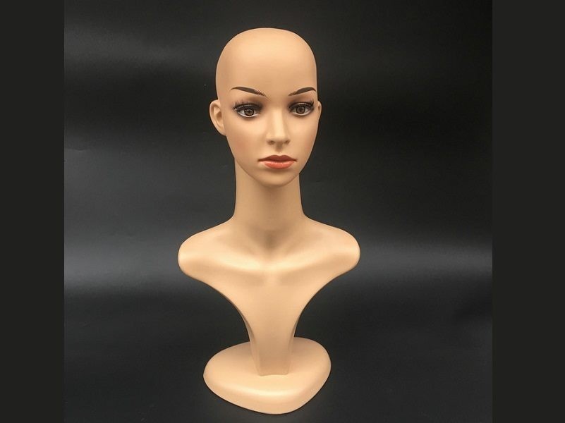 Cabeza de maniquí femenino ajustable (ALTA)