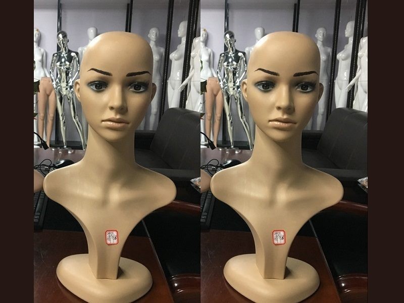 Cabeza de maniquí femenino ajustable (ALTA)