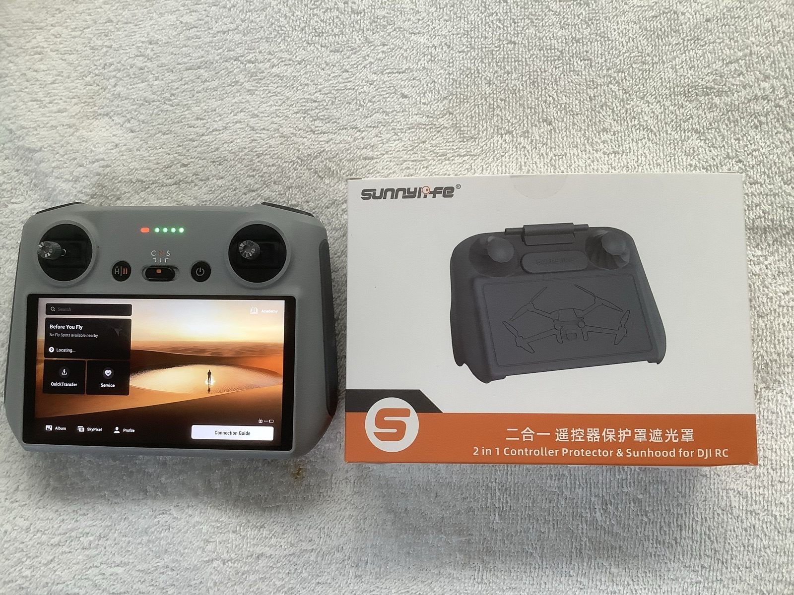 Controlador DJI RC1 más parasol/protector