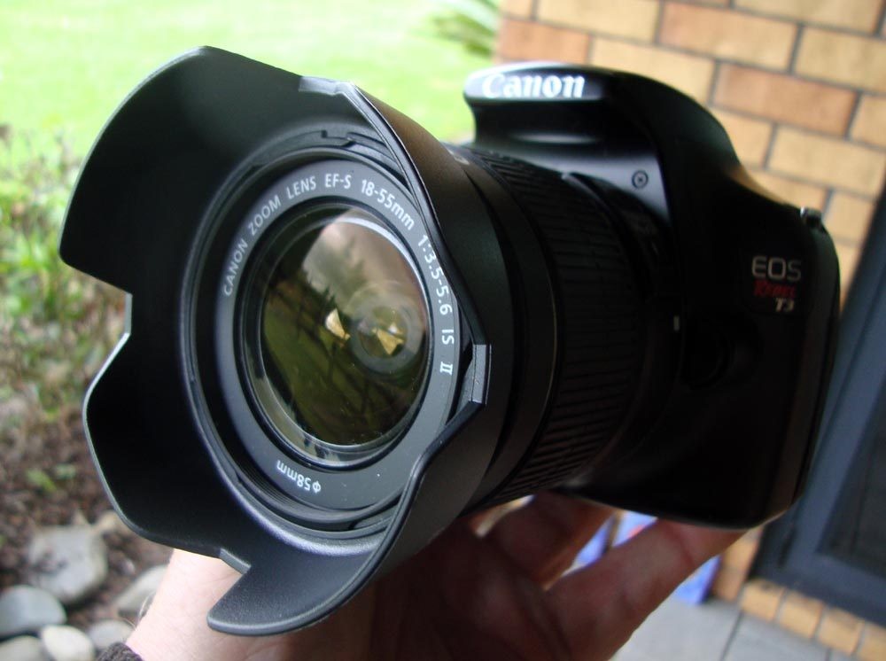 Canon 1100D DSLR | Kit de lentes IS | Ideal para estudiantes de NCEA