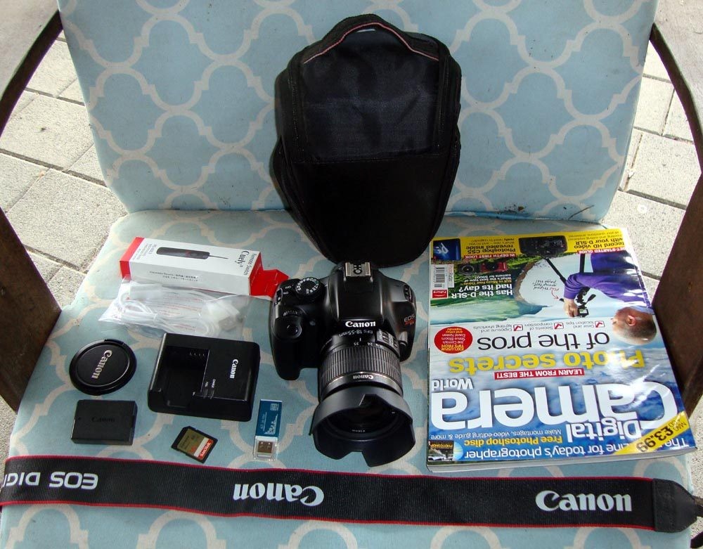 Canon 1100D DSLR | Kit de lentes IS | Ideal para estudiantes de NCEA