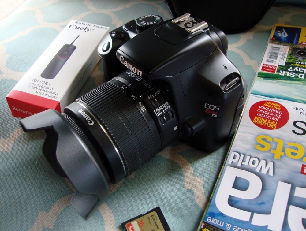 Canon 1100D DSLR | Kit de lentes IS | Ideal para estudiantes de NCEA