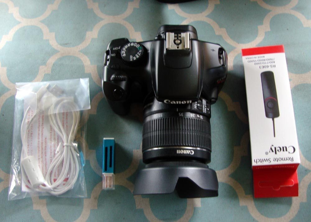 Canon 1100D DSLR | Kit de lentes IS | Ideal para estudiantes de NCEA