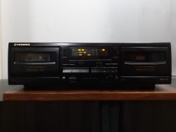 Pletina de casete doble estéreo Pioneer CT-W205R (1996-99)