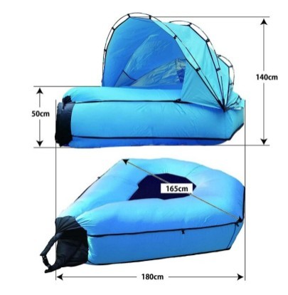 Nuevo colchón inflable para sofá perezoso para exteriores y playa