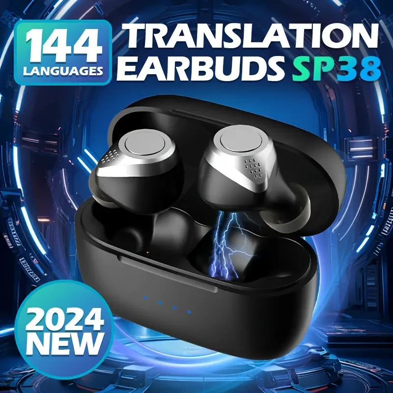 Auriculares inalámbricos SP38 con traducción a 144 idiomas