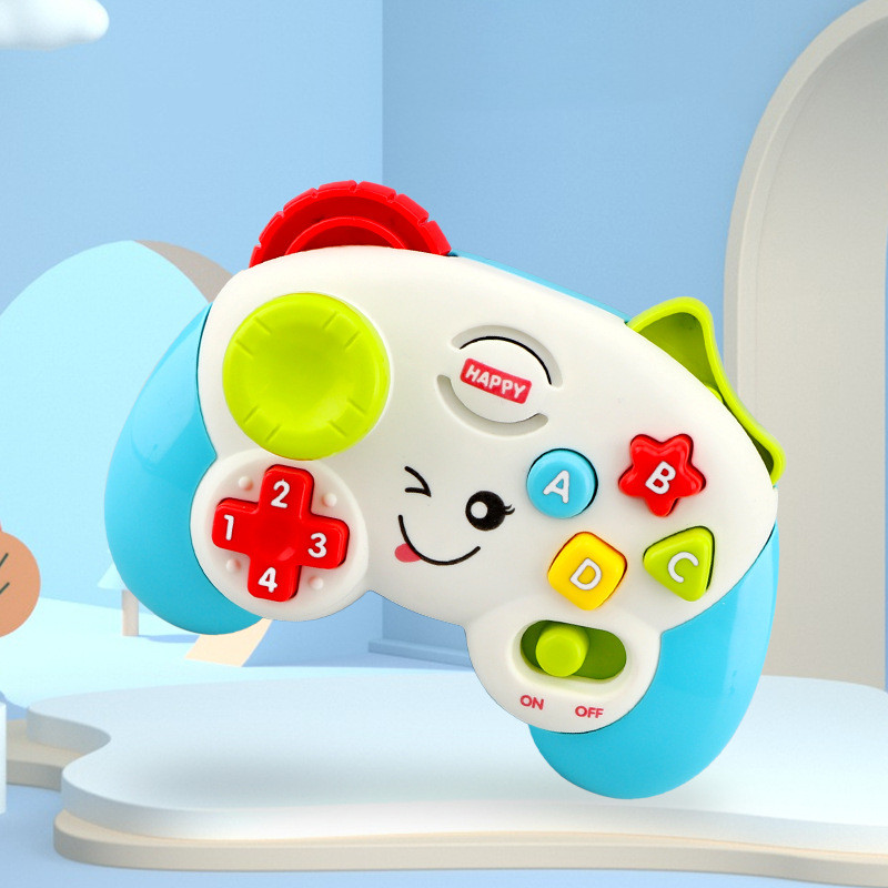 Juguetes vocales divertidos, controlador de juegos para bebés, mango de juego eléctrico multifunción para enseñanza, regalos educativos para niños, juguetes musicales para aprender
