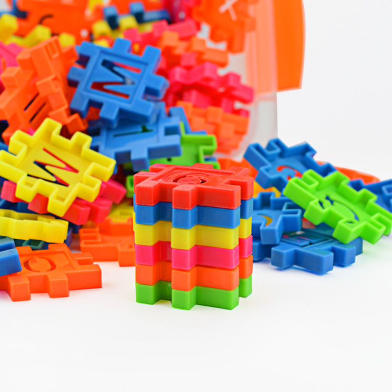 Juego de 110 bloques de construcción Lepin DIY para bebés y niñas, bloques 3D, divertidos juguetes educativos de mosaico para niños, juguetes de bloques para niños.