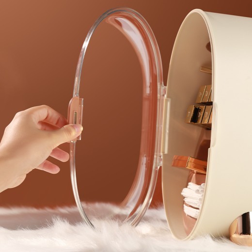 Caja de almacenamiento de herramientas de maquillaje Organizador creativo de múltiples compartimentos