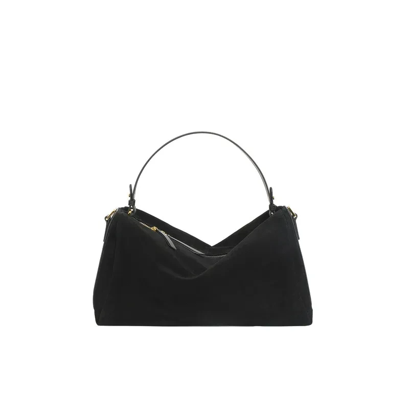 Nuevo bolso de mano de piel de vaca versátil de alta calidad