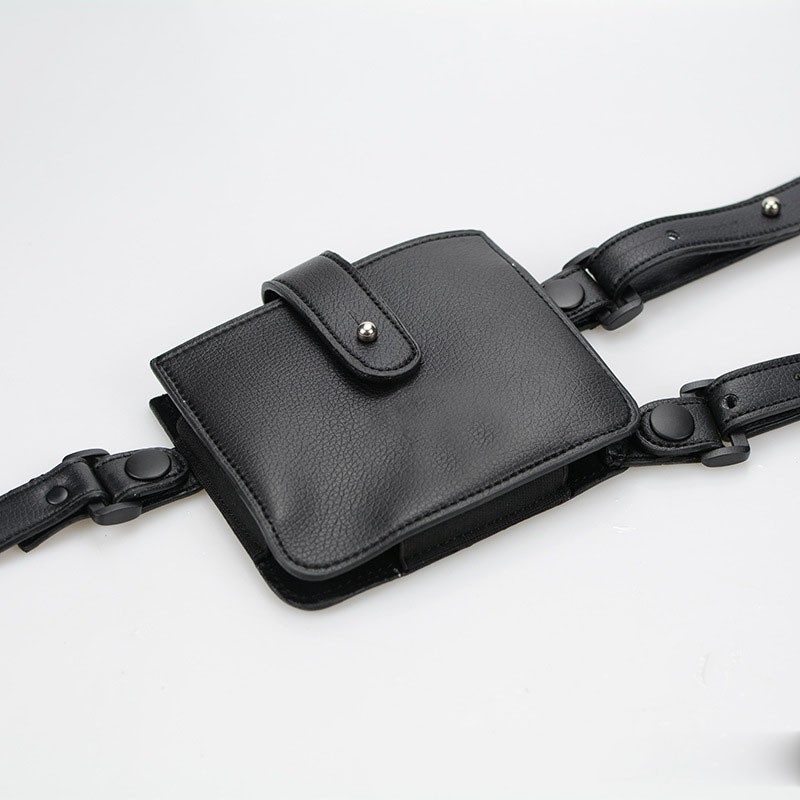 Cartera creativa de primera capa de piel de vaca para axilas