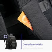 Bolso de hombro doble de gran capacidad, impermeable, antirrobo, de tres capas, para negocios