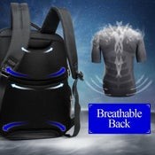 Bopai 11 85301 15.6 Bolsa de cremallera multicapa de gran capacidad con diseño transpirable L