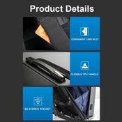Mochila rígida expandible impermeable Bopai 61 93318a con carga USB