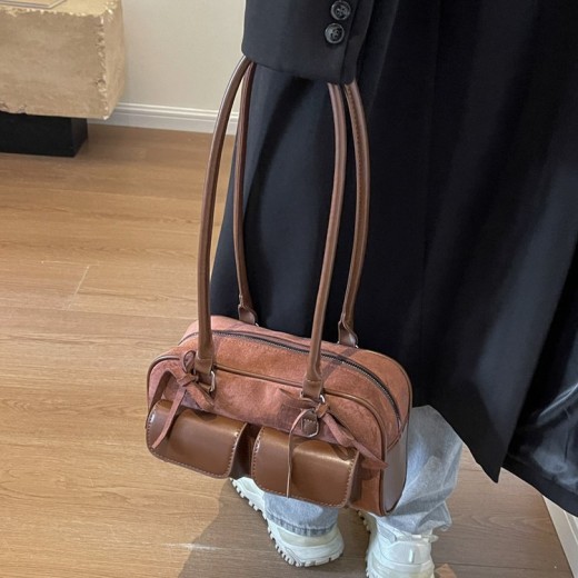 Nuevo bolso cuadrado pequeño portátil a juego para mujer, moderno, de verano y otoño.