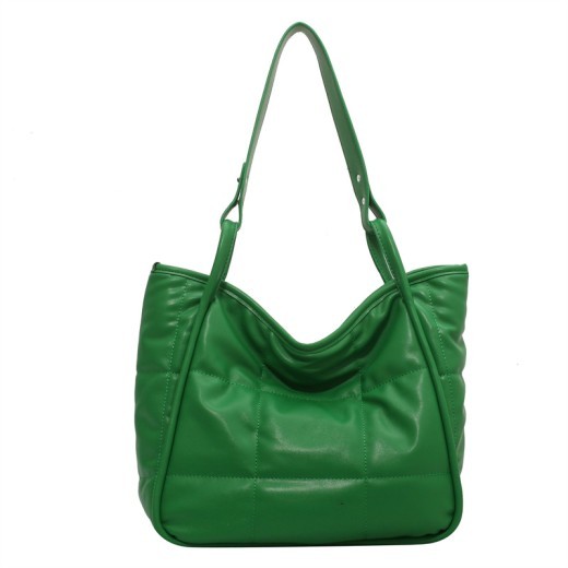 Bolso de mano sencillo de moda para mujer de Green Down, de gran capacidad y combinable con todo.