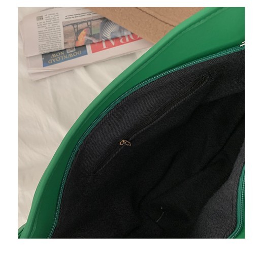 Bolso de mano sencillo de moda para mujer de Green Down, de gran capacidad y combinable con todo.