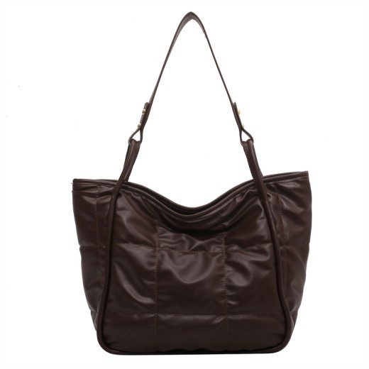 Bolso de mano sencillo de moda para mujer de Green Down, de gran capacidad y combinable con todo.