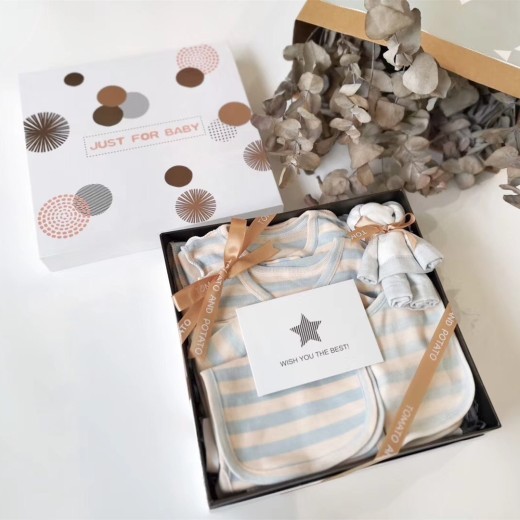 Cajas de regalo personalizadas, fabricantes de cajas de regalo de alta gama, artículos para bebés, cajas de embalaje para el cuidado personal.