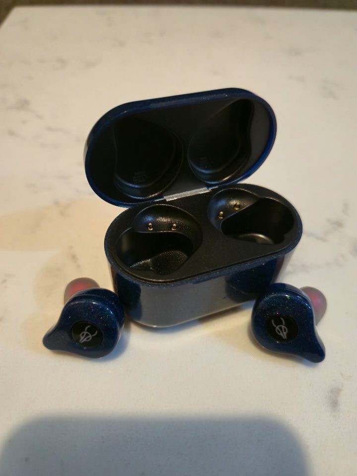 Auriculares Sabbat E12 Ultra Glitter Series (azules)