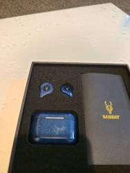 Auriculares Sabbat E12 Ultra Glitter Series (azules)