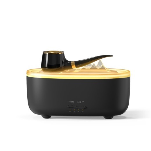 Humidificador de escritorio con difusor de aroma de pipa de tabaco creativo